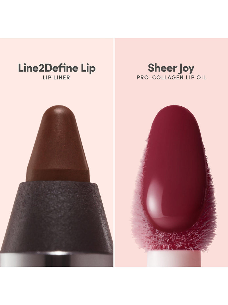 Trinny London lip liner and lip oil bundle in Pauline and Lyla (British brand)