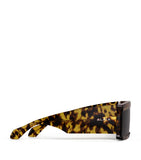 Alaïa rectangular mask acetate sunglasses (British brand)