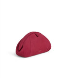 Alaïa small suede clutch bag, imported from the UK
