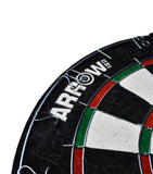 PrecisionPLAY Arrow180 bristle dartboard cabinet set, imported from the UK