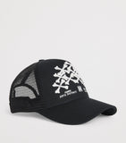 AMIRI Stacked Bones trucker hat, imported from the UK