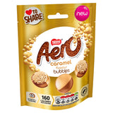 Aero chocolate sharing bag caramel flavour 92g, imported from the UK
