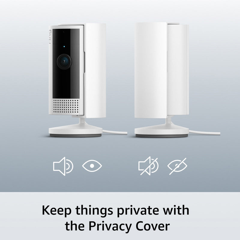 Ring Indoor Camera 2 Pack Bundle White, imported from the UK