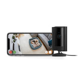 Ring wired indoor camera 2 pack black, imported from the UK