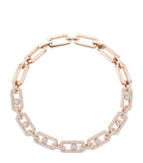 Harrods Messika So Move XL Pink Gold and Diamond Chain Necklace (8.18ct)- Buy online at McGrocer