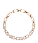 Harrods Messika So Move XL Pink Gold and Diamond Chain Necklace (8.18ct)- Buy online at McGrocer