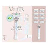 Gillette Venus razor for pubic hair and skin, UK version