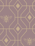 Furn Blush Pink Bee Deco reversible duvet cover set - British product