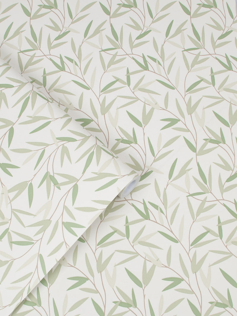 Laura Ashley Hedgerow Weidenblatt Tapete 10m, UK-Version