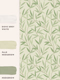 Laura Ashley Hedgerow Weidenblatt Tapete 10m, UK-Version
