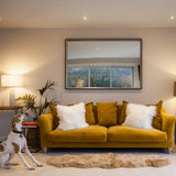 Costco UK Naturally Sheepskins Long Wool Double Rug Bronze Sheepskin Rug 180 x 55 cm- Buy online at McGrocer