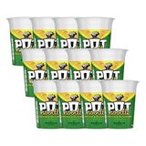 Pot Noodle Chicken & Mushroom flavour instant noodles 12x90g, imported from the UK