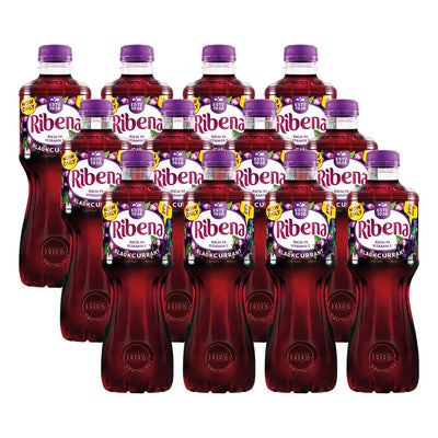 Costco UK Ribena Blackcurrant Squash Multipack 12 x 500ml- Buy online at McGrocer