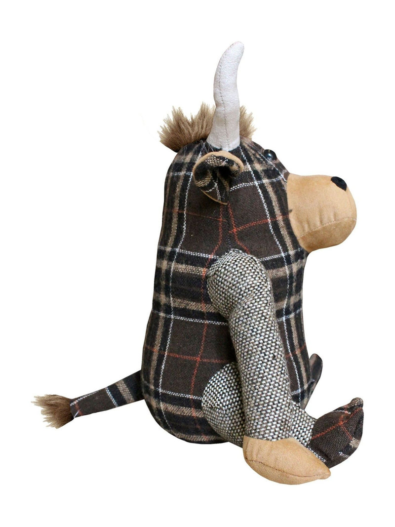Riva Home Brown Highland Cow doorstop, imported from the UK