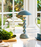 Addison Ross Bobbin rechargeable table lamp 30cm, imported from the UK
