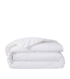 Yves Delorme Athena Blanc single duvet cover 140x200cm, imported from the UK