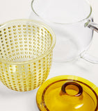Harrods Unitea Unimug glass mug, UK version