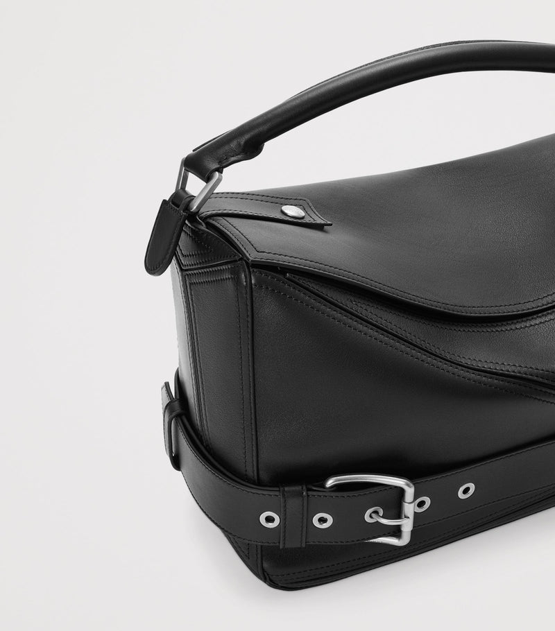 LOEWE Puzzle Biker top-handle leather bag - British product