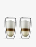 Bodum Pavina double wall glasses 450ml set of 2, UK version