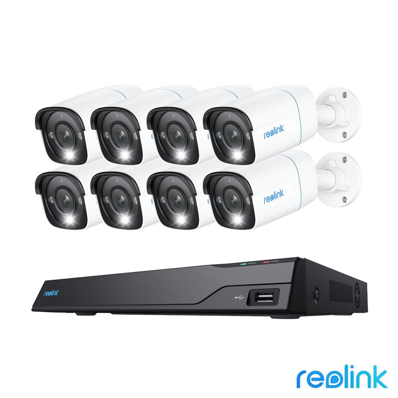 Reolink security camera kit with 4TB HDD, imported from the UK