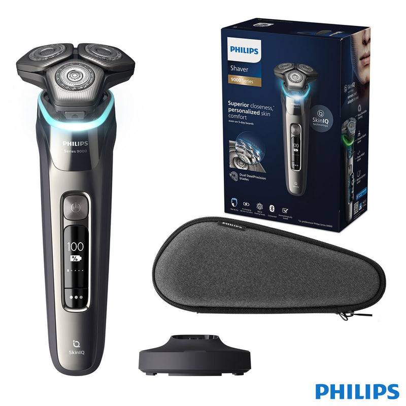 Philips Series 9000 Wet & Dry electric shaver, imported from the UK