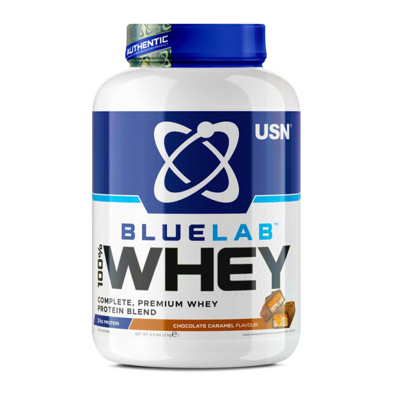 USN whey protein powder caramel chocolate 2kg (British brand)