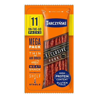 Costco UK Tarczynski Kabanos Exclusive Pork Meat Snack 11 x 50g- Buy online at McGrocer
