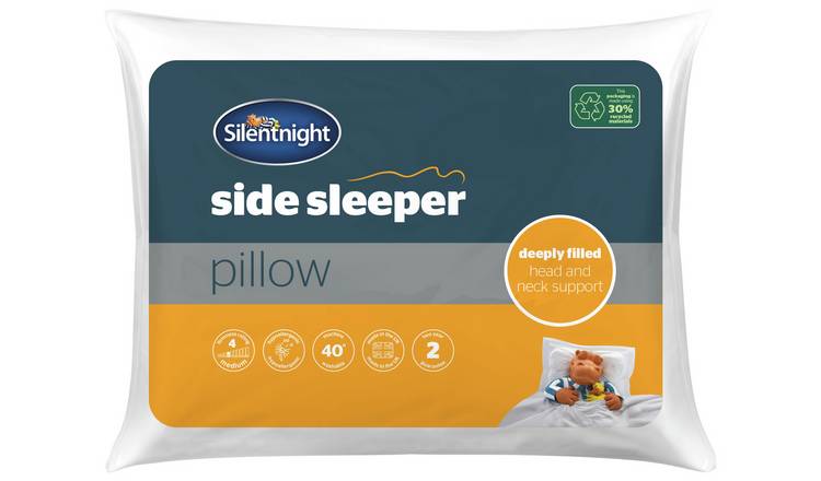 Silentnight side sleeper pillow medium (British brand)