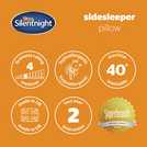 Silentnight side sleeper pillow medium (British brand)