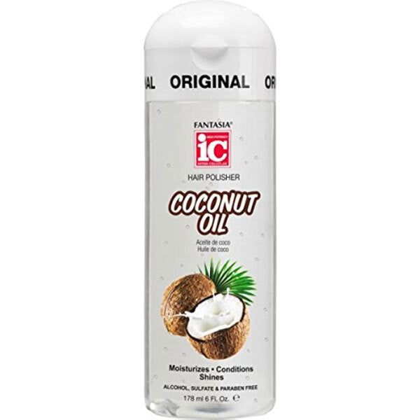 Fantasia IC Coconut Oil Hair Polisher for dry hair care - British product