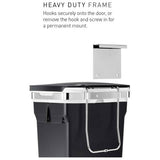 Simplehuman in-cabinet bin 10 litre black (British brand)