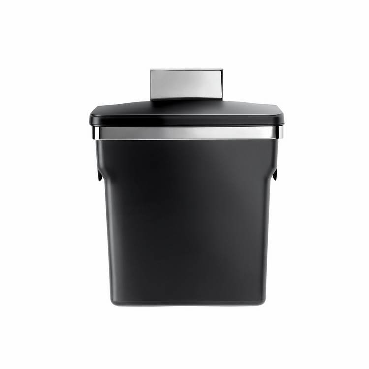 Simplehuman in-cabinet bin 10 litre black (British brand)
