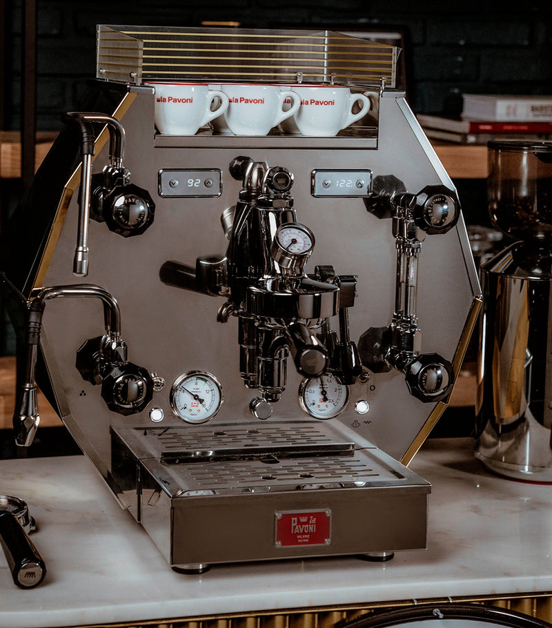 La Pavoni Diamantina espresso machine, UK version