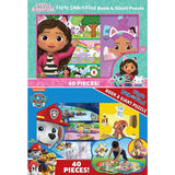 Costco UK Gabby's Dollhouse / Paw Patrol My First Look & Find Book & Giant Puzzle (18 Months+)- Buy online at McGrocer