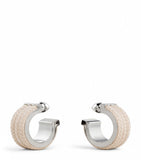 Alaïa corded hoop earrings, UK version