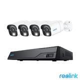 Costco UK Reolink 12MP 4K+ UHD NVR PoE AI 8-Channel 4-Bullet Camera Security System with 2TB HDD- Buy online at McGrocer
