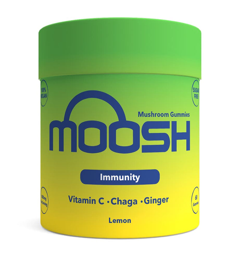 MOOSH immunity gummies 60 gummies, imported from the UK