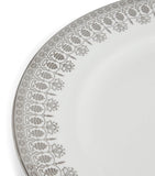 Wedgwood Silver Tonquin bone china plate 27cm (British brand)