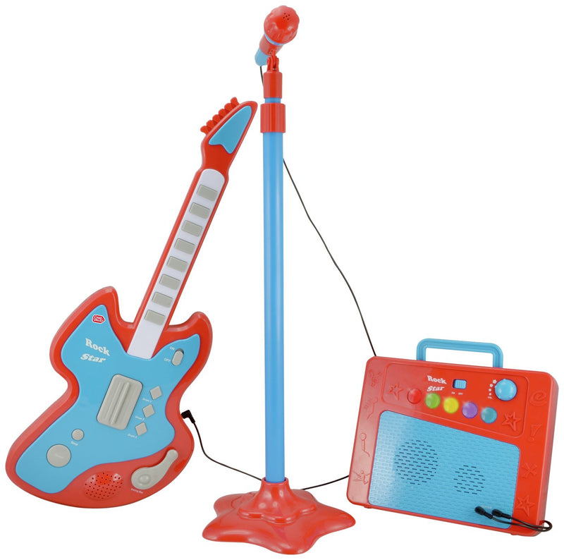 Chad Valley guitar, microphone and amplifier set for children - British product