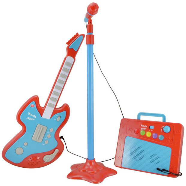 Chad Valley guitar, microphone and amplifier set for children - British product