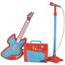 Chad Valley guitar, microphone and amplifier set for children - British product