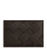 Harrods Bottega Veneta Leather Intrecciato Card Holder- Buy online at McGrocer