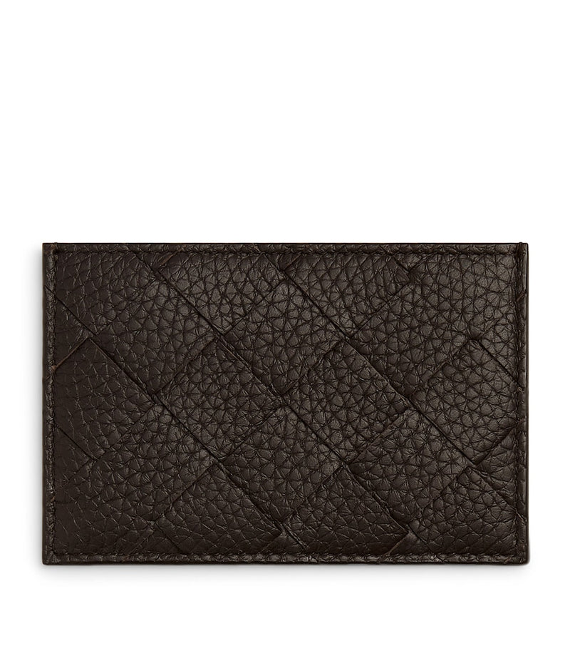 Bottega Veneta leather Intrecciato cardholder - British product