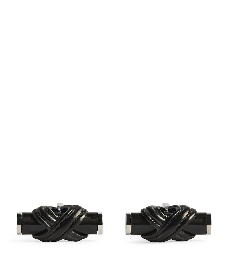 Tateossian knot cufflinks (British brand)