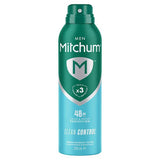 Superdrug Mitchum Men Clean Control Anti-Perspirant Aerosol 200ml- Buy online at McGrocer