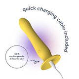 PlusOne Luxe Ripple multi vibe massager (British brand)
