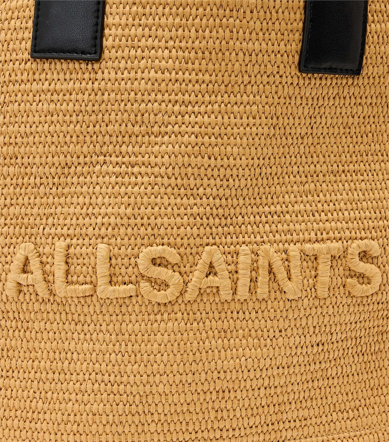 AllSaints Lutece reversible paper tote bag (British brand)