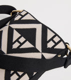 Harrods Geo Jacquard phone pouch - British product
