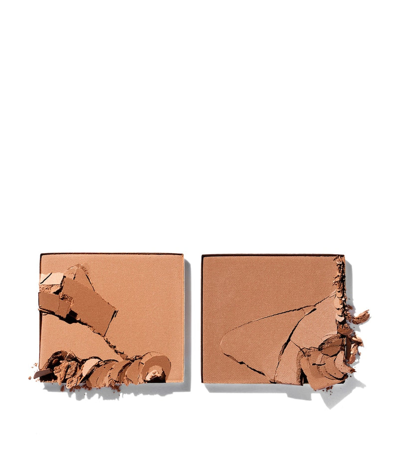 Vieve modern bronzing powder with dual shades and shimmer (British brand)