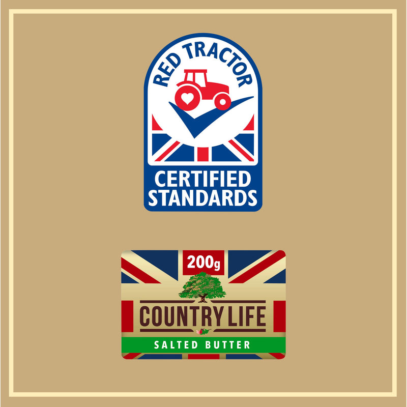Country Life's unsalted butter 200g (British brand)